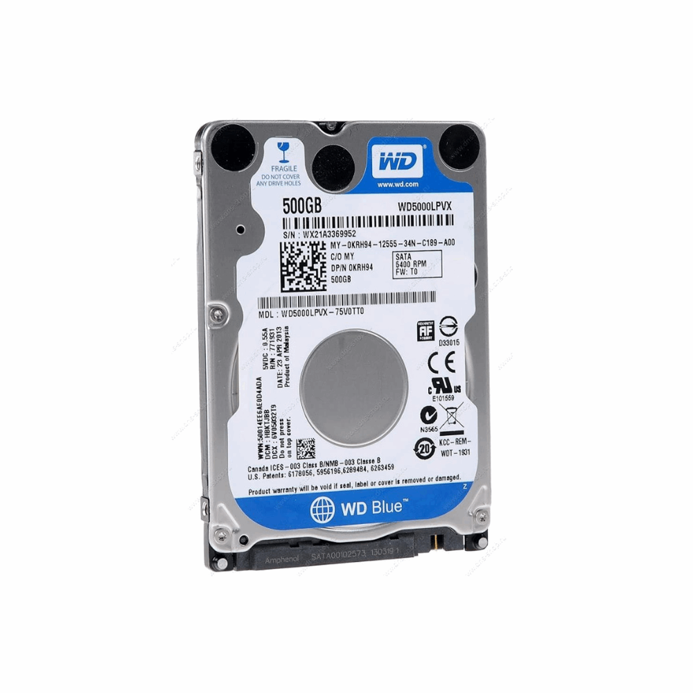 WD 500GB NB  HDD Sata WD5000LPZX (N)